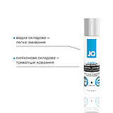 Густе мастило JO Classic Hybrid 30 мл водно-силіконове для інтимної близькості без парабенів та гліцерину, фото 3