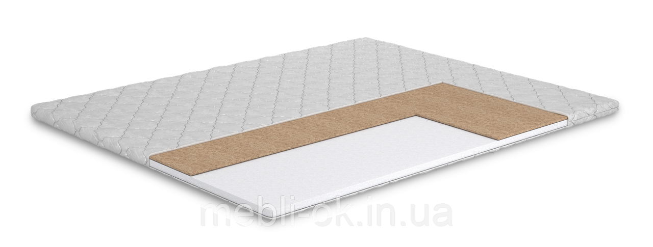Матрац топер Topper-futon 1 cocos/Топер-футон 1 кокос жакард, фото 1