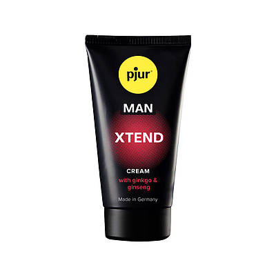 Крем для пеніса стимулювальний pjur MAN Xtend Cream 50 ml, з екстрактом гінкго та женьшеню