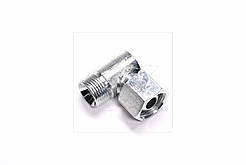 Штуцер кутовий М20х1,5-М20х1,5 з гайкою S 24