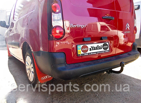Фаркоп Citroen Berlingo 2008-2018 (Сітроен Берлінго 2) довга база L2, фото 1