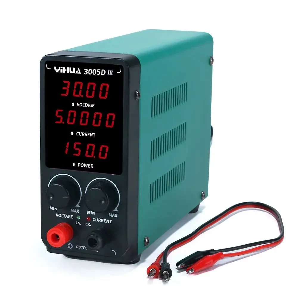 Лабораторний блок живлення YIHUA 3005D-III, 30B, 5A
