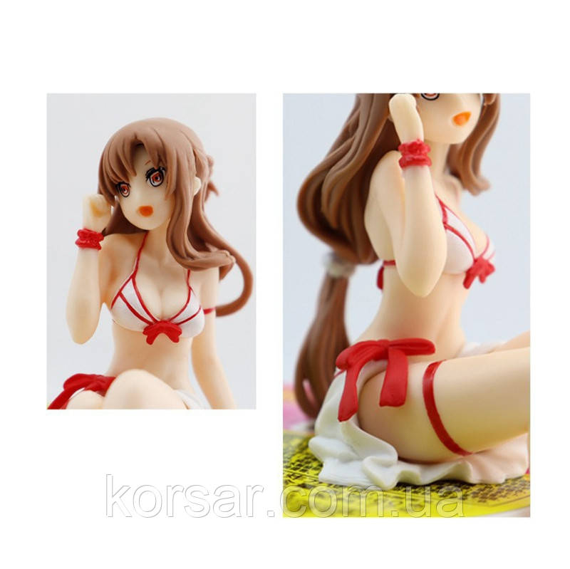 Нова сексуальна іграшка, аніме-фігурка, Асуна Юкі колекційна фігурка в бікіні Asuna Sexy NEW, фото 1