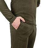 Комплект термобілизни чоловічої з флісу Tribe Microfleece розмір M олива (T-KA-0015-olive-M) (SHiz16205), фото 3