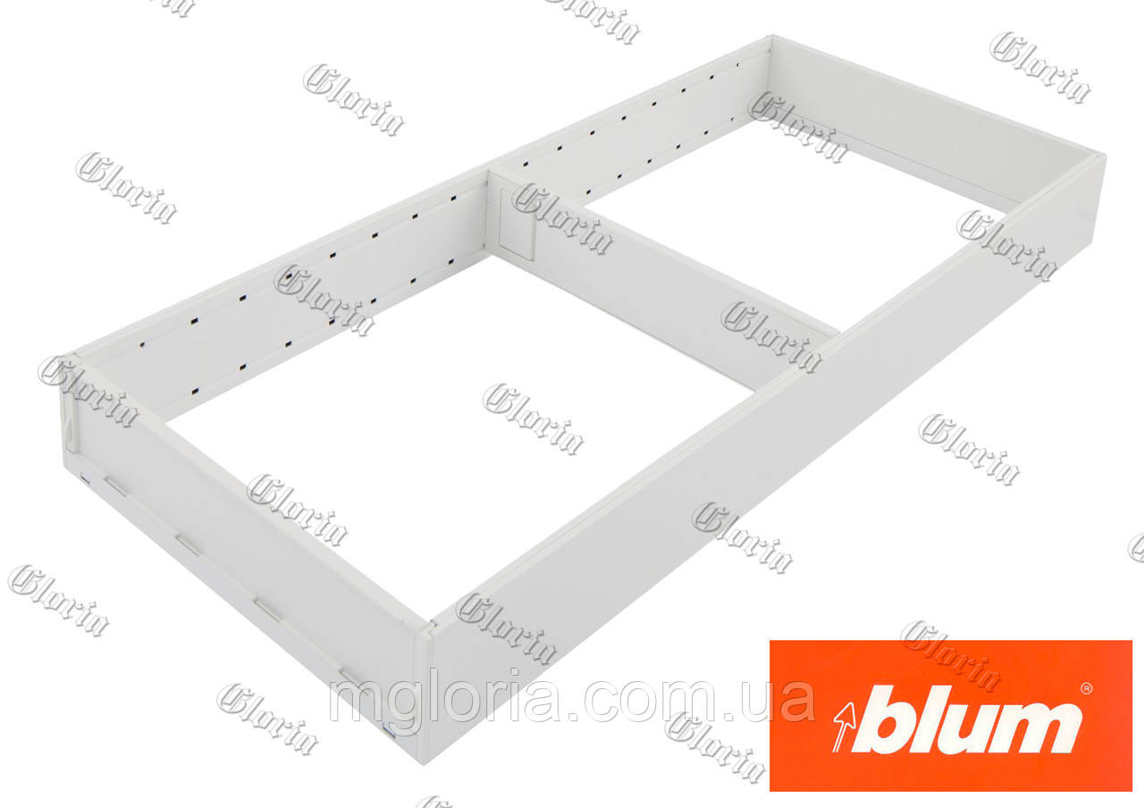 AMBIA-LINE рамка для LEGRABOX 500 х 200 мм білий шовк