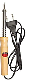 Паяльник з дерев'яною ручкою WD-25W, 220V, жало B1, фото 3