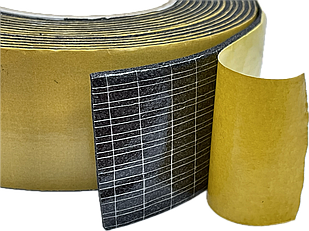 Ущільнювальна стрічка зі спіненого каучуку 3мм, 15мм х 15м, чорна