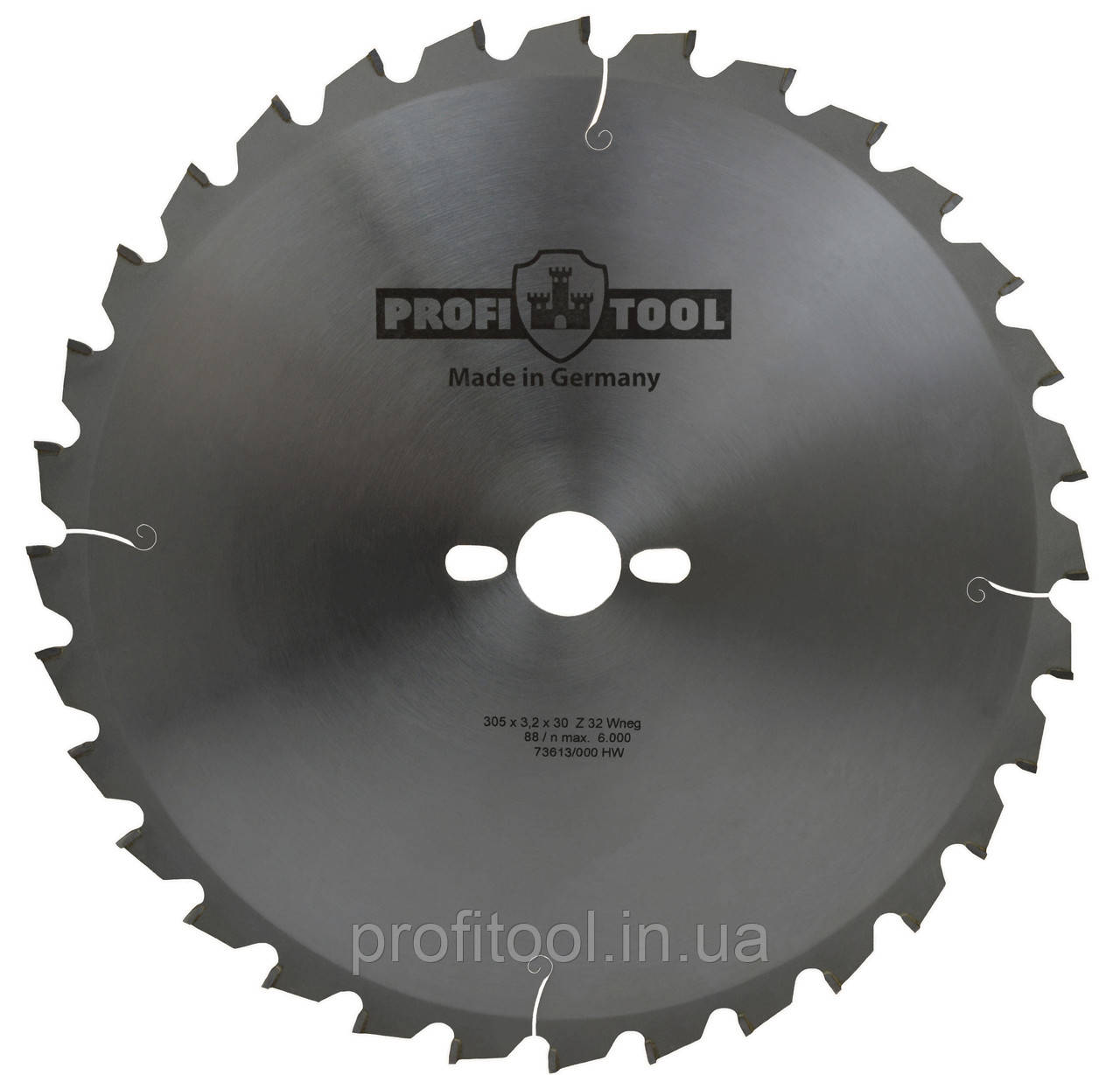 Диск пиляльний PROFITOOL - 305х3,2х2,2х30 мм Z=32, Wneg (ATBneg) (2130501)