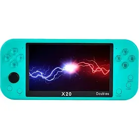 Портативна ігрова консоль Intex Data Frog X20 Doubles Green