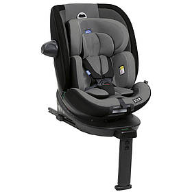 Автокрісло Chicco EverOne i-Size (група 0+/1/2/3, з народження до 12 років, Isofix) Сіре