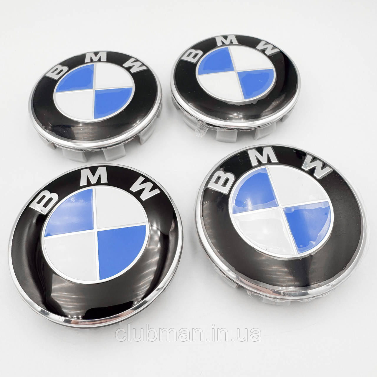 Комплект ковпачків (заглушок) в литі диски BMW (БМВ) 68 мм Класик (36 13 6 783 536) - комплект 4 штуки