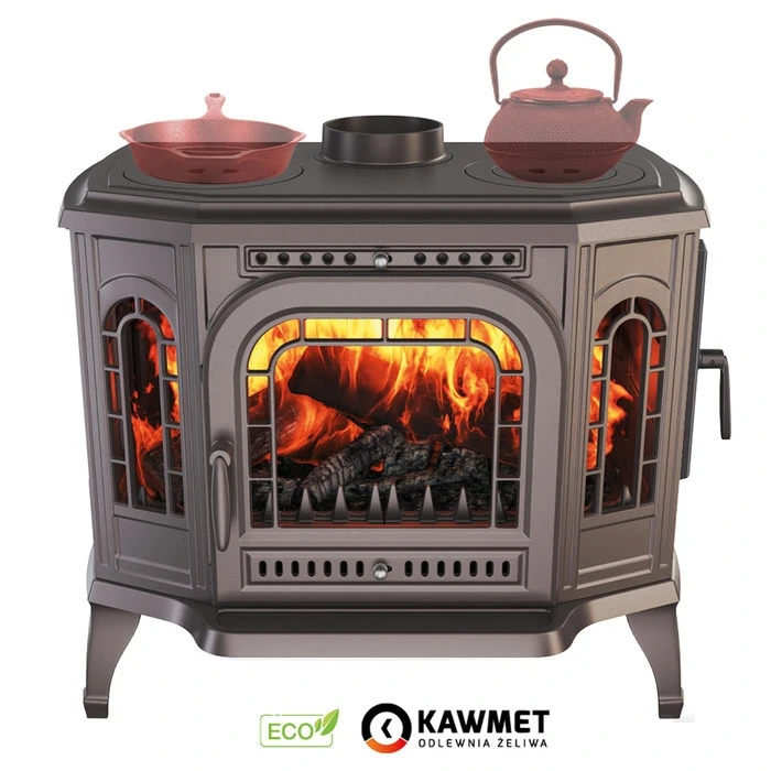 Чавунна піч із варильною поверхнею KAWMET P7 (10.5 kW) CookTop PB ECO, фото 1