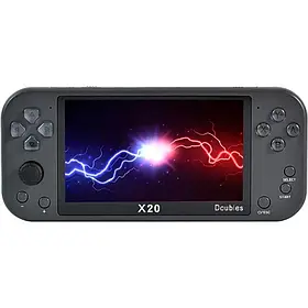 Портативна ігрова консоль Intex Data Frog X20 Doubles Grey