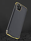 Чохол-акумулятор XON PowerCase для iPhone 11 Pro Max 6000 mAh Чорний/Золотий (PCBS1111460G 2049), фото 10