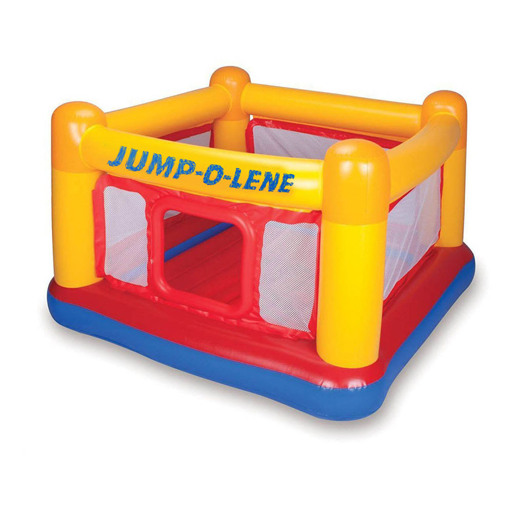 Надувний батут Intex 48260 "Jump-O-Lene", 174 х 174 х 112 см, жовтий
