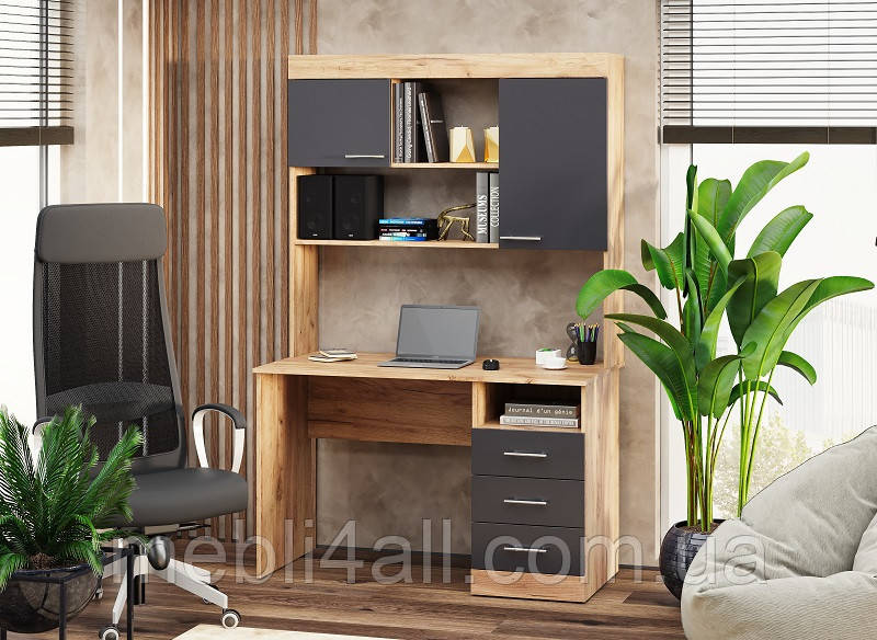 Письмовий стіл з надбудовою Альтаїр, фото 1