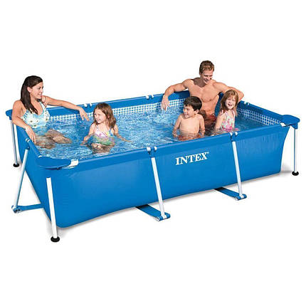 Каркасний басейн Intex 28272-2, 300 х 200 х 75 см (тент, підстилка), фото 1