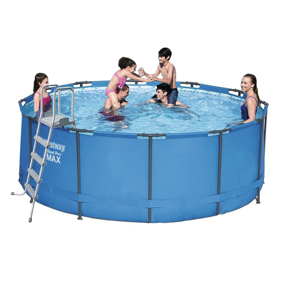 Каркасний басейн Bestway 15427-1, 366 х 133 см (драбина)