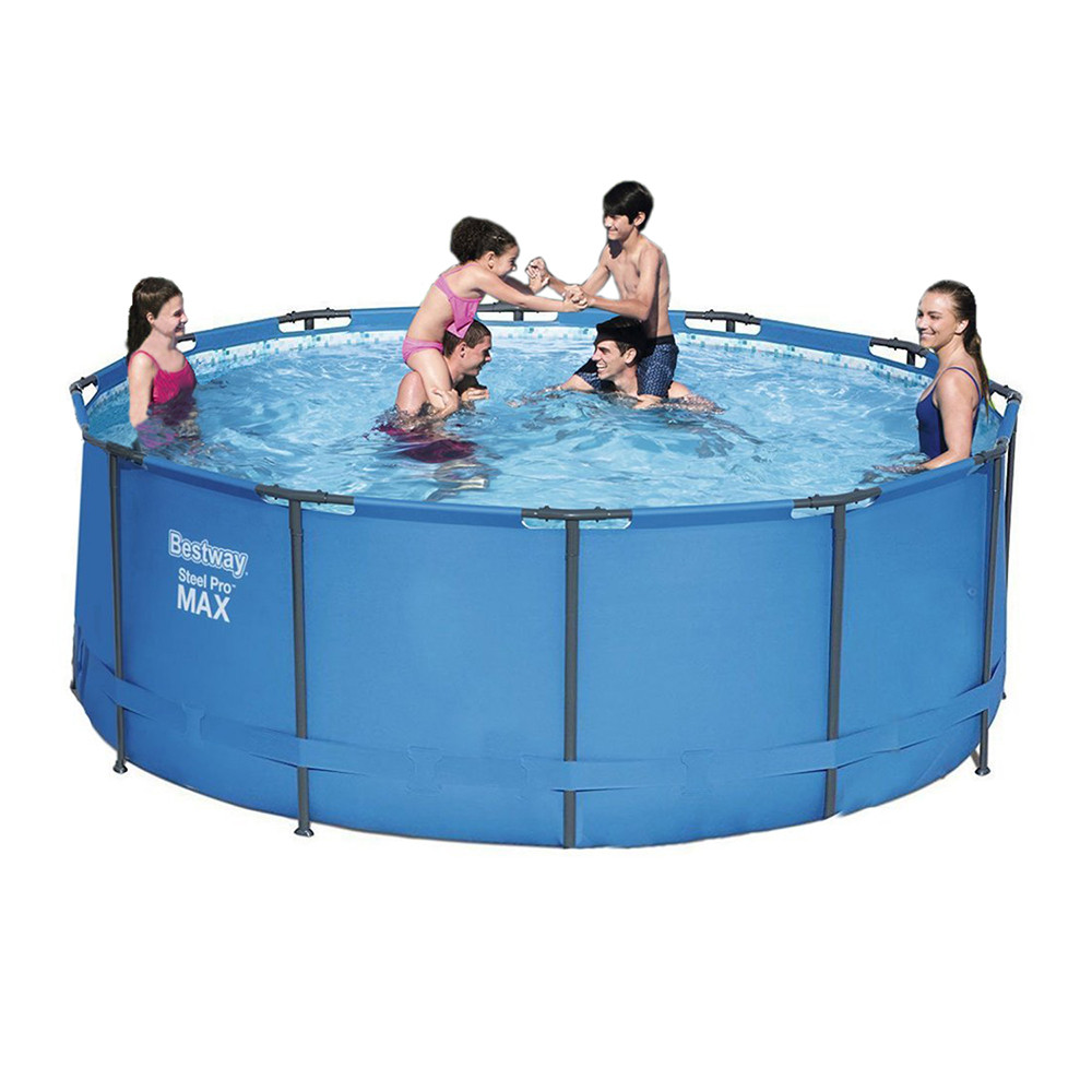 Каркасний басейн Bestway 15427-0, 366 х 133 см (чаша, каркас)