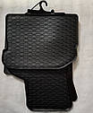 Коврики Skoda Octavia I 1996-2010, VW Golf IV 1997-2006, Jetta IV 1998-2005, в салон гумові 4шт. Geyer & Hosaja Польща (816/4C), фото 3