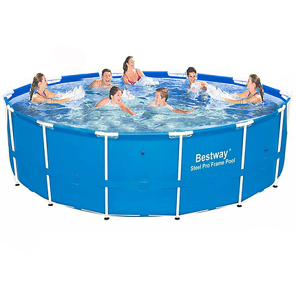 Каркасний басейн Bestway 5612U-0, 427 х 132 см, фото 1