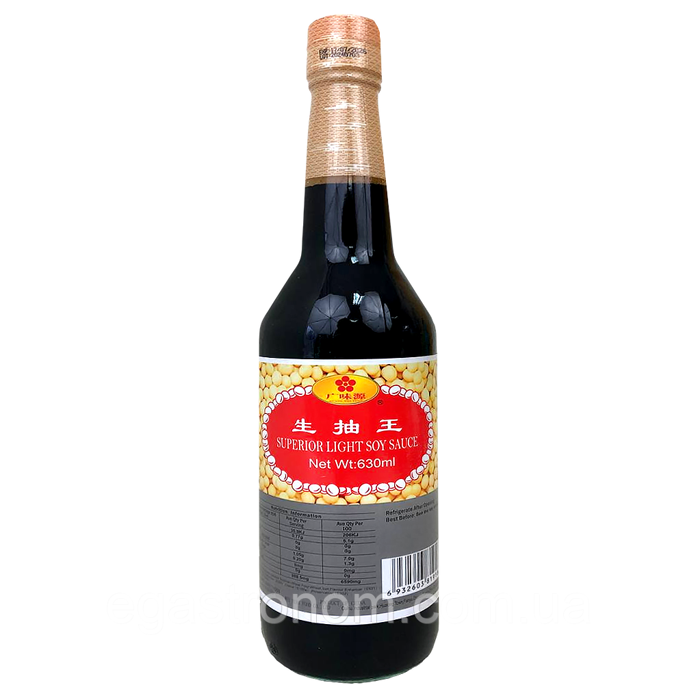 Соєвий соус класичний GWY 630ml 12шт/ящ (Код: 00-00017232)