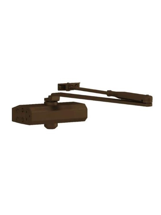 Доводчик із ножицями коричневий RAL8014, ASSA ABLOY DC110