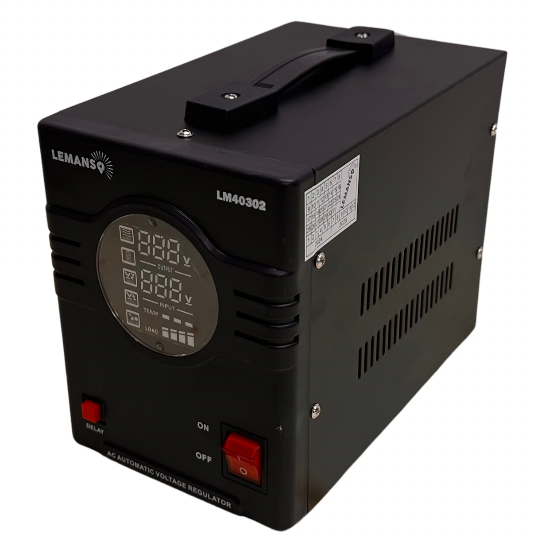 Стабілізатор напруги Lemanso 1500VA 1200Вт 170-270В LM40302