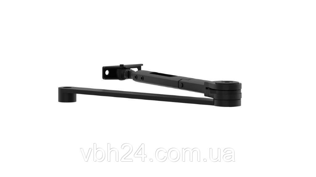 Важільна тяга з фіксацією чорний RAL9005, ASSA ABLOY DC110/140