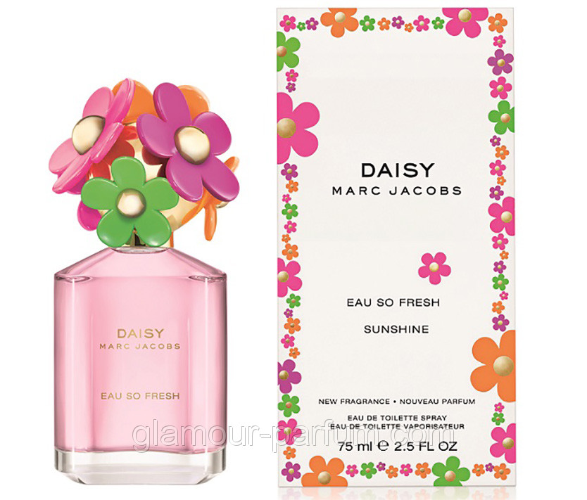 Женская туалетная вода Marc Jacobs Daisy Eau So Fresh Sunshine (Марк Якобс Дейзи соу Фреш Саншайн) - фото 1 - id-p31258204