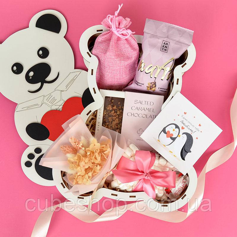 Подарунковий набір «Ведмедик для коханої»