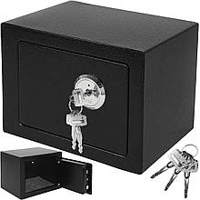 Сейф MALATEC S8800 (на ключ, міцний, розміри 17x23x17 см)