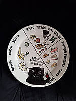 Тарілки ПП котик 24.4 см