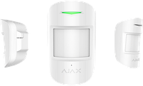 CombiProtect білий (White) Бездротовий датчик руху та розбиття AJAX, фото 5