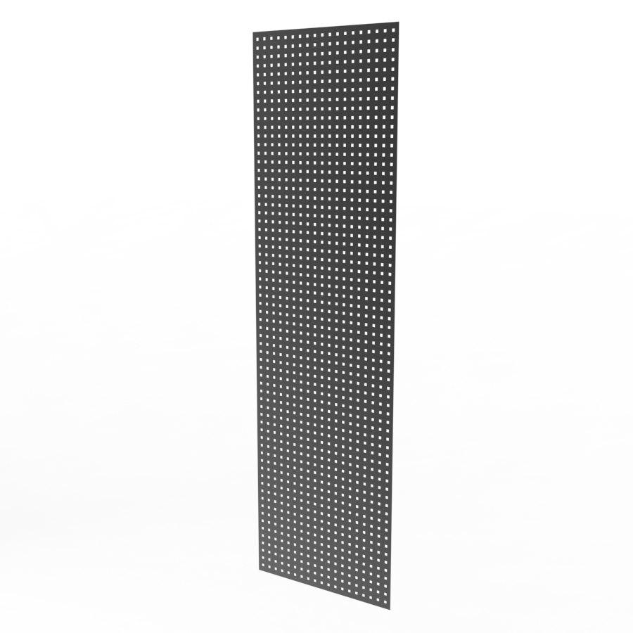 Перфорований аркуш для інструментів 29x100 см, чорний
