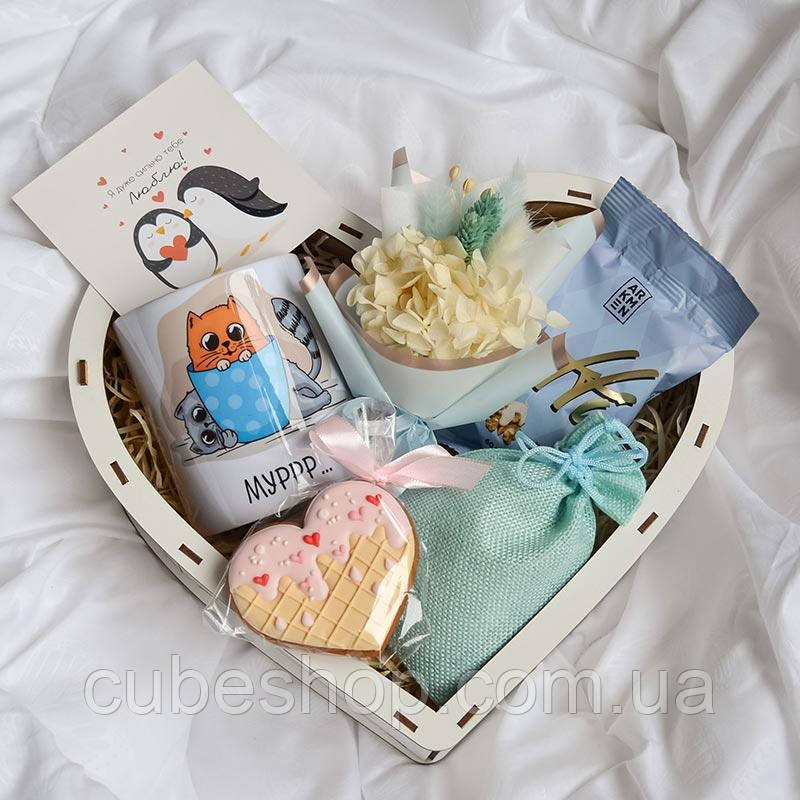 Подарунковий набір для дівчини, коханої, дружини «Ніжний дотик»