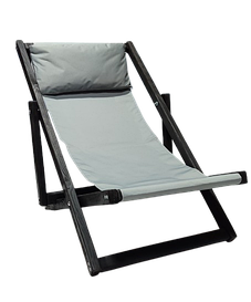 Шезлонг з подушкою, Графіт Так