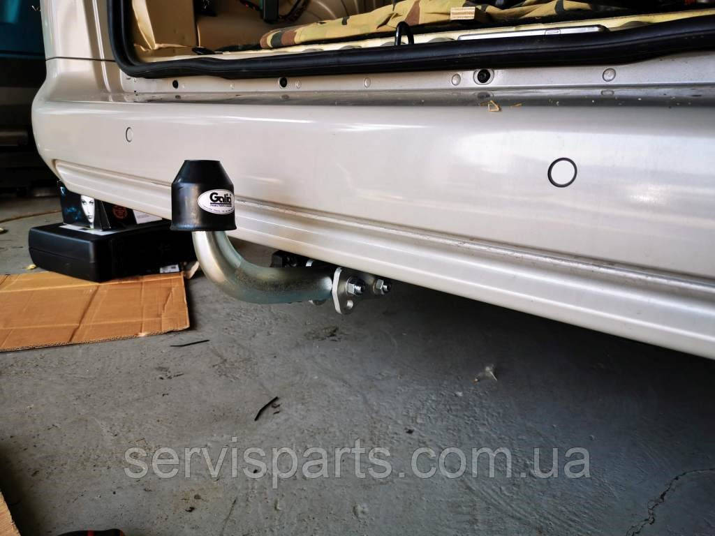 Фаркоп Citroen Berlingo II Long 2008-2018 (Сітроен Берлінго 2 довга база L2) оцинкований