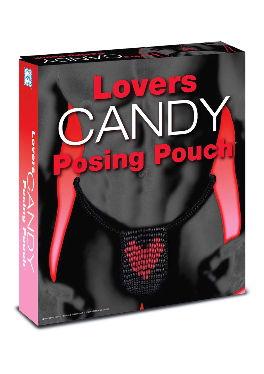 Їстівні чоловічі стрінги - Lovers candy posing pouch