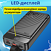 Повербанк Power bank з виходом type c PD і USB 30000мАг швидка зарядка 22.5W для телефону і планшета Hoco, фото 7