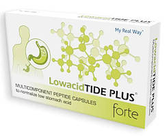 LowacidTIDE PLUS FORTE (комплекс для запобігання гастриту з зниженою кислотністю)