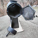 Піч буржуйка "Турбота" – Ефективне опалення для дому з регулюванням тепла, фото 3