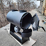 Піч буржуйка "Турбота" – Ефективне опалення для дому з регулюванням тепла, фото 4