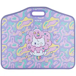 Портфель на липучках Kite Rainbow Catcorn K24-208-1, 1 відділення, A3+
