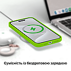 Чохол Kassel Silicone Full Case Protective для iPhone 14 Pro з мікрофіброю зелений Green, фото 8