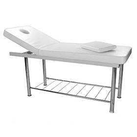 Стаціонарний масажний стіл кушетка косметологічна 2203