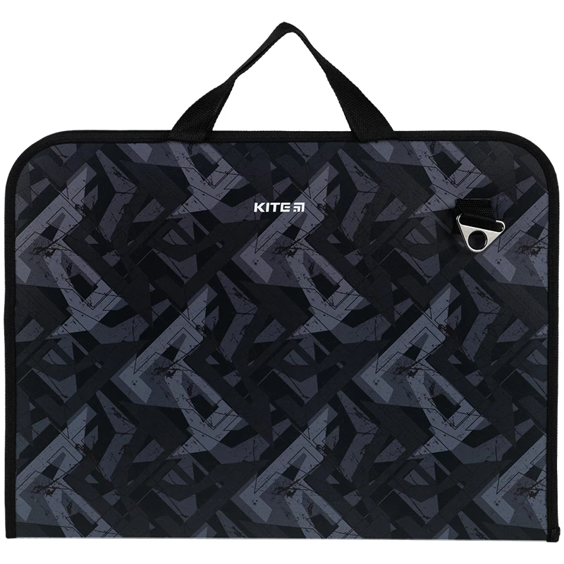 Папка-портфель на блискавці Kite K24-411-2, 1 відділення, A3+, фото 1