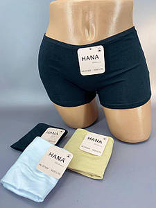 Бавовняні трусики-шорти "Hana" L-XL маломірять 3шт/уп