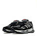 Чоловічі кросівки New Balance 9060 black grey взуття Нью Баланс замшеві чорно сірі якісні для спорту весна осінь, фото 5