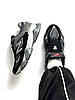 Чоловічі кросівки New Balance 9060 black grey взуття Нью Баланс замшеві чорно сірі якісні для спорту весна осінь, фото 10